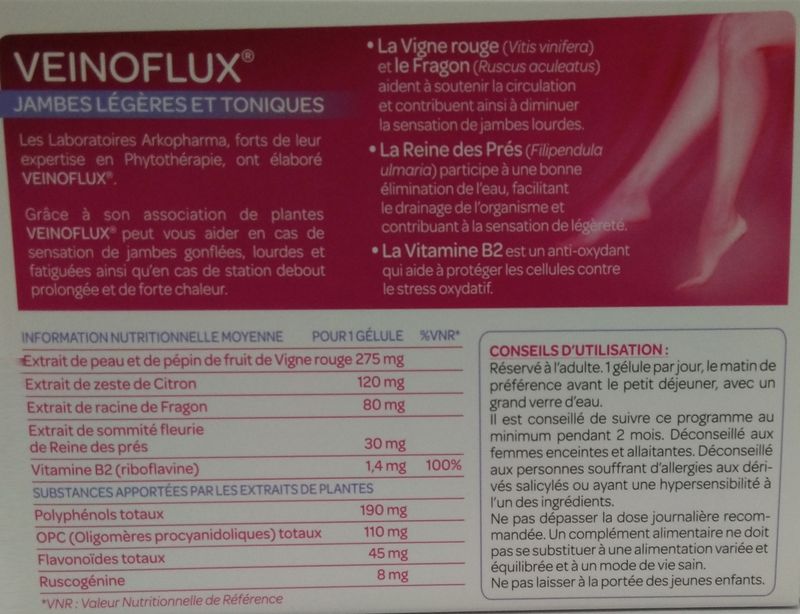 Veinoflux Gélules
